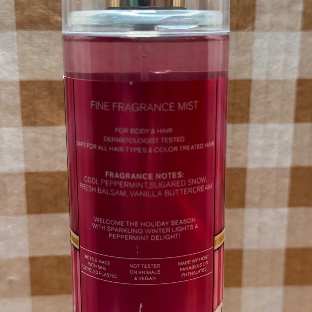 NEW B&BW Twisted Peppermint Body Care 8 Oz full size Fragrance
